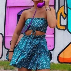 Shein floral 2 piece